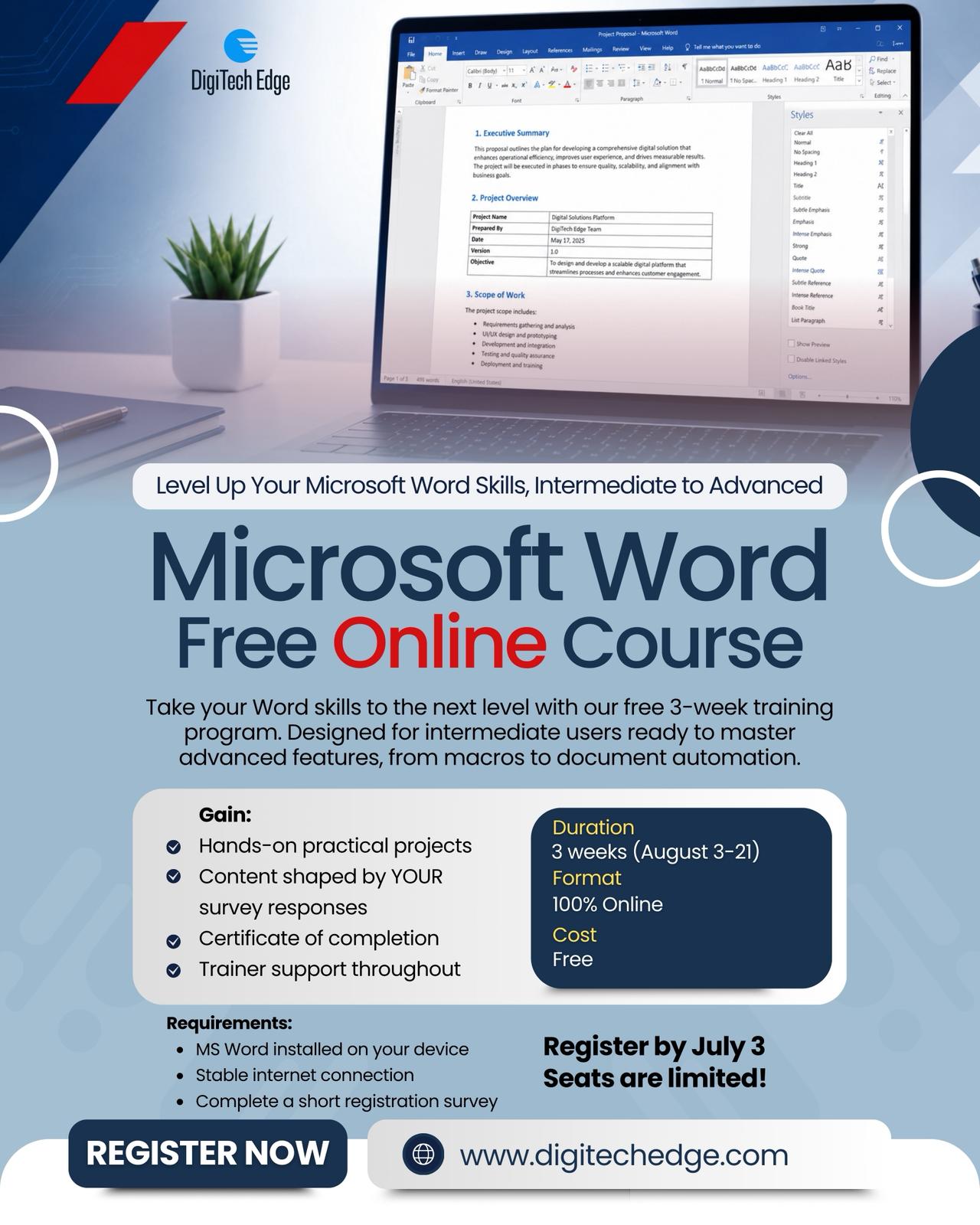 Microsoft Word Free Course